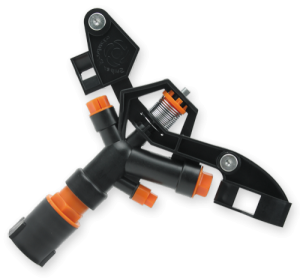 Zraszacz pulsacyjny z 3 dyszami