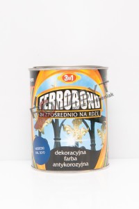 FERROBOND FARBA DEK. NIEBIESKA 0.8L NA RDZE