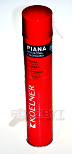PIANA POLIURETANOWA CAŁOROCZNA WĘŻYKOWA 660 ML