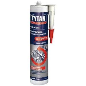 Silikon wysokotemperaturowy TYTAN 310ml