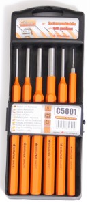 Zestaw przebijaków 6 elem.