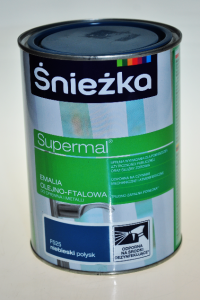 Farba olejna 0,8l NIEBIESKI ŚNIEŻKA