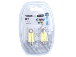 Żarówka Vision C5W SV8.5 39mm 12V candus