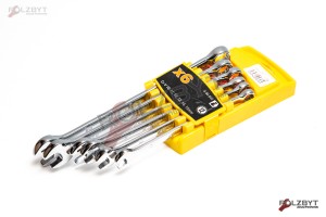 STANLEY Zestaw 6 szt klucze płasko-oczkoweChrome