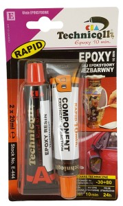 TECHNICOLL KLEJ EPOXYD.BEZB.10MIN 2*20ML