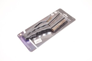 SZCZOTKA DRUCIANA ZESTAW 2X DUŻA +1 MAŁA MOS+STAL