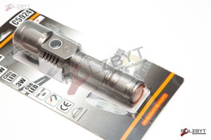 RICHMANN LATARKA ALU 5W CREE LKED + 3 W COB LED 3XAAA 175MM