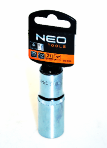 Nasadka 6-kątna długa 1/2 , 21 mm