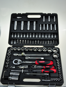 ZESTAW 94 SZT NASADKI I KOŃCÓWKI 1/2 1/4 4-32MM PROLINE