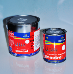 Penetrol 10L czarny Złoty Stok farba antykorozyjna