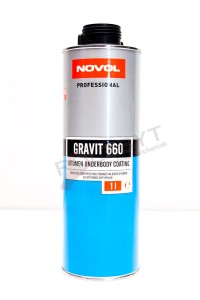 ŚRODEK DO KONSERWACJI PODWOZI NA BAZIE BITGUMÓW 1L GRAVIT 660 NOVOL
