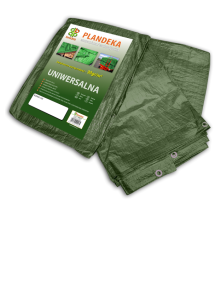 Plandeka wzmacniana GREEN 8 x 10m 90 g.