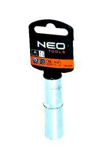 Nasadka sześciokątna długa 1/2 , 16 mm