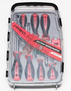 ZESTAW WKRĘTAKÓW 8 SZT. PRO