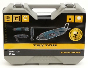 Tryton mini szlifierka wielofunkcyjna prosta + akcesoria 170W Tryton