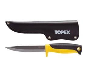 Nóż uniwersalny ze skórzaną kaburą