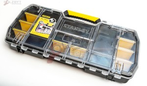 STANLEY ORGANIZER Z METALOWYMI ZATRZASKAMI 24 