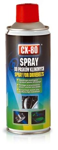 Spray do pasków klinowych CX-80 400ml.