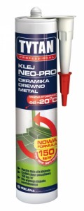 KLEJ NEO-PRO CERAMIKA,DREWNO METAL 310ml TYTAN
