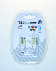 ŻARÓWKA W5W 10X5730 SMD LED 2W 12V