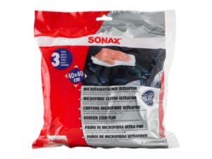 ŚCIERECZKA Z MIKROFIBRY 3 SZT SONAX