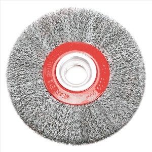 Szczotka Tarczowa z otworem 125/20mm