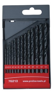 WIERTśA DO MET.HSS DIN338 SZLIF.KR.SZT.13(1.5-6.5MM) PROLINE