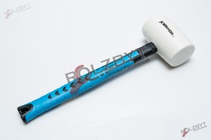 MŁOTEK GUMOWY 65 MM TRZONEK-DREWNO