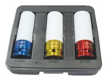 Zestaw Nasadek Udarowych do Felg Aluminiowych 1/2 CORONA