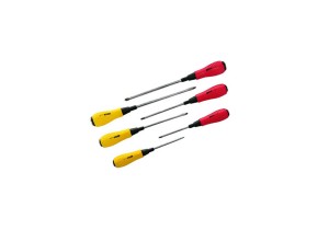 Wkrętaki do pobijania płaskie - 3 szt, Phillips - 3 szt , CV