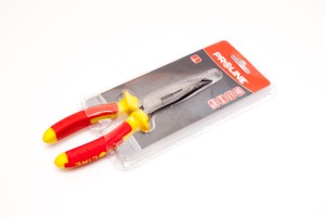 Szczypce elektrotech półokr wygięte cv,200mm,1000v, proline