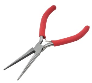 Szczypce półokrągłe 120mm profesjonalne micro , pvc PROLINE