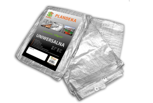 Plandeka wzmacniana SILVER 3 x 4m 120 g.