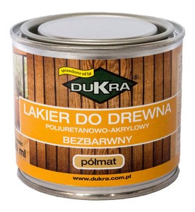 Lakier do drewna półmat 0,75 l