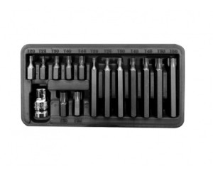 ZESTAW KOŃC. 10MM TORX 15SZT PROLINE