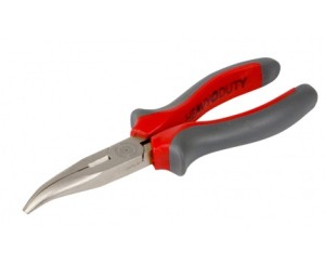 Szczypce wygięte 160mm prof., nas. heavy duty proline
