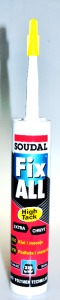 Uszczelniacz hybrydowy FIXALL HIGH TACK 290ML 290 / BIAŁY SOUDAL