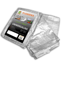Plandeka wzmacniana SILVER 8 x 12m 120 g.